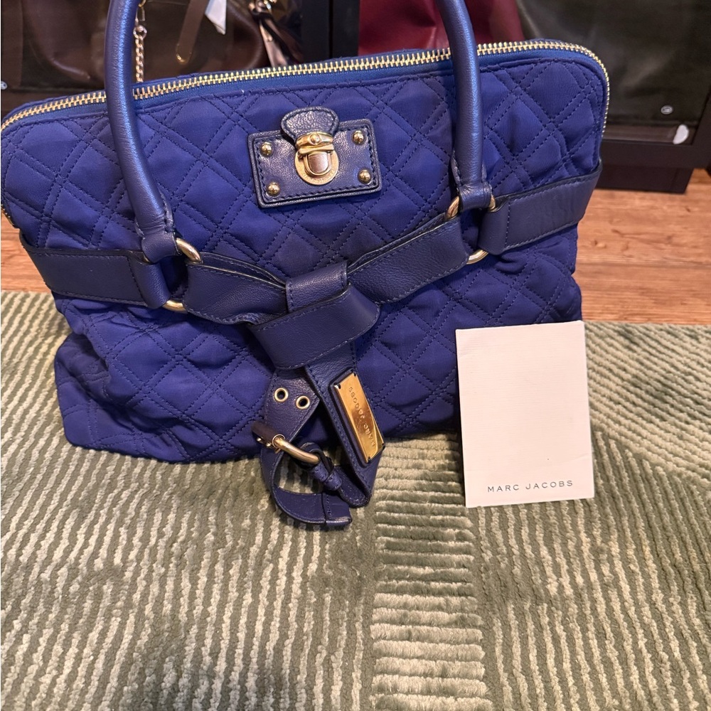 SOLD Marc Jacobs Bruno Quilted Nylon Top Handle Bag